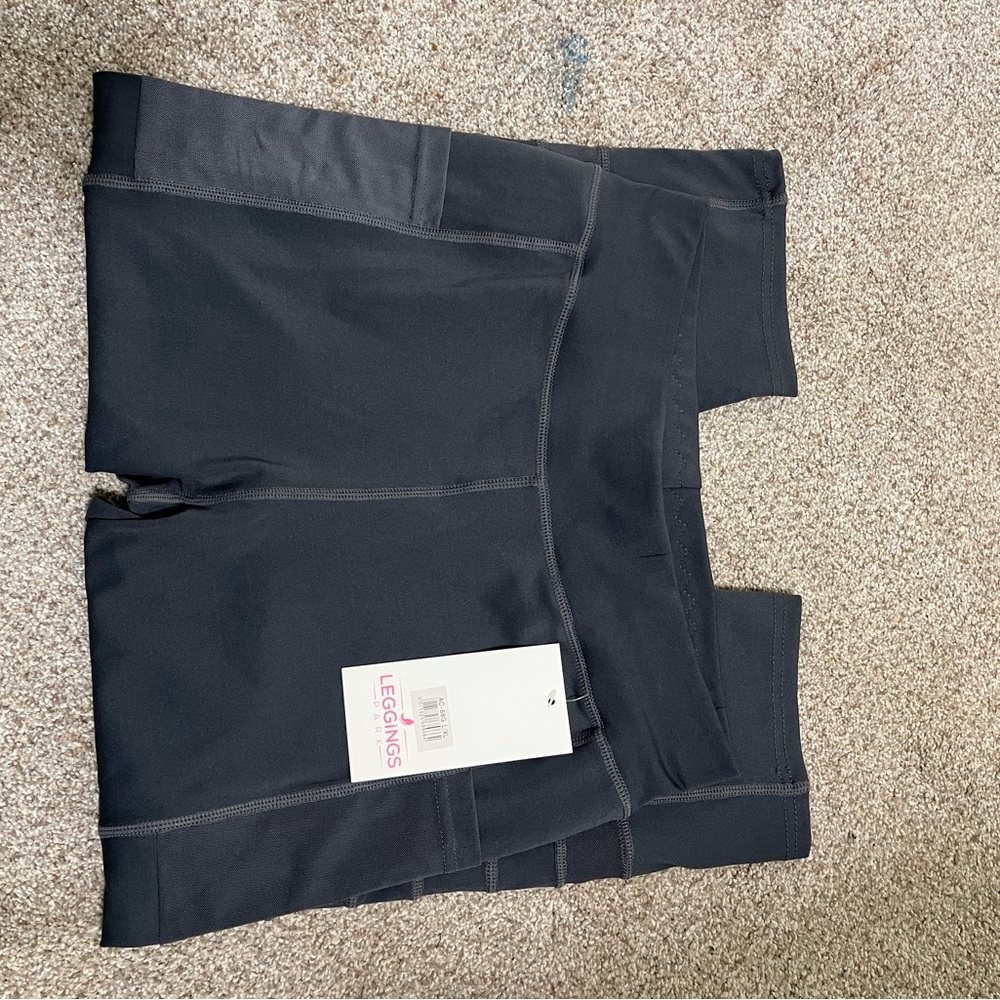 Leggings Depot Women's Black Bike Shorts